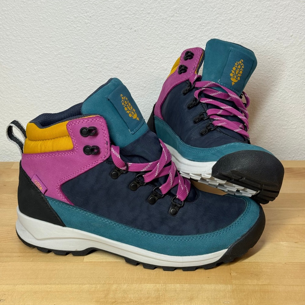 Danner x Free People Women Adrika Navy Hiking Boots Multi Color Size 8